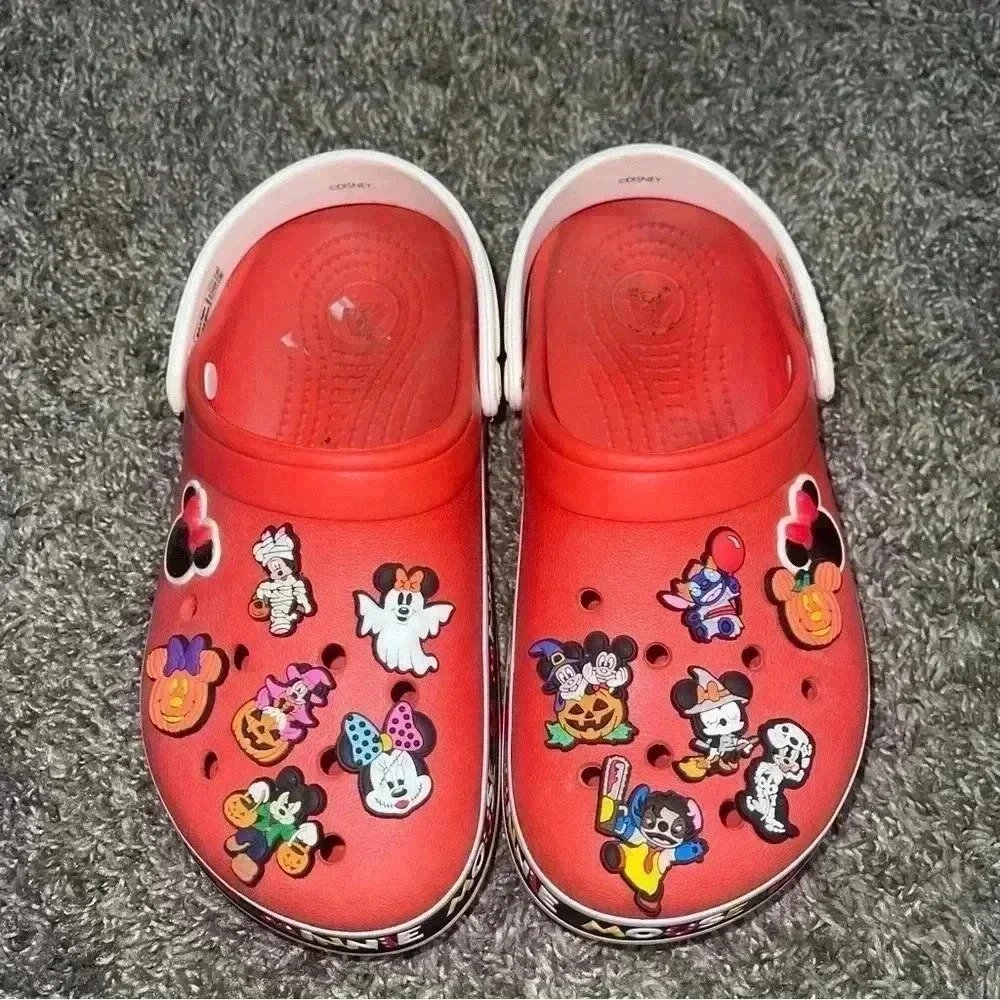 Disney Parks X Crocs Croc band Minnie
Mouse Ill Red Clog Shoe Womens 7